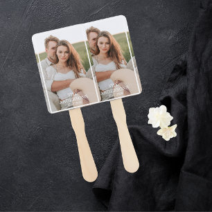 Leque Presente de Casal Moderno para Colagem de Fotos e 