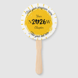Leque Presente Personalizado de Ano Novo para Amantes de