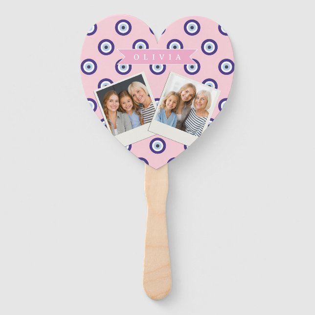 Leque Presentes Personalizados com o Nome e Padrão do Ol (Frente)