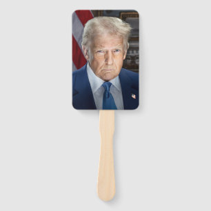 Leque Presidente americano Donald Trump Foto 2025