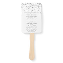 Programa Casamento Vintage Glam Silver Confetti