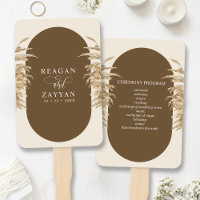 Programa de Casamento Boêmio Terroso com Grama das