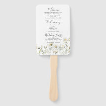 Programa de Casamento de Daisy Wildflower