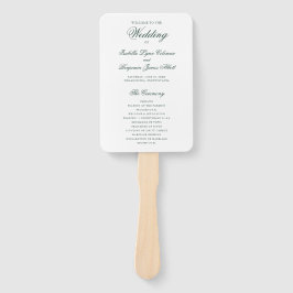 Leque Programa de Casamento Formal das Florestas Tradici