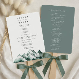 Leque Programa de Casamento Highland | Montanha