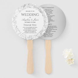 Leque Programa de Casamento Simples