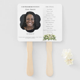 Leque Programa de Funeral Ventoinha Espiritual e Confort