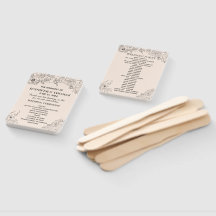 Programa de Ventiladores de Casamento Minimalista