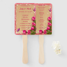 Programa Rustic Wood Pink Floral Butterfly Casamen