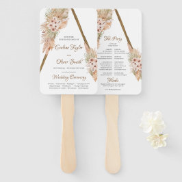 Leque Programa Trendy Dried Palm Pampas Grass Arch