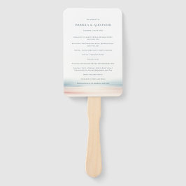 Leque Programa Wailea Wedding