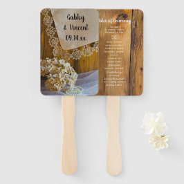 Leque Programas de Casamento de Cheiros e Flores