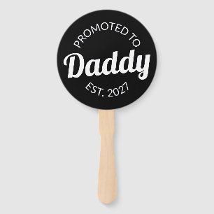 Leque Promovido a Papai Est 2027 Novo Papai Chá de Bebê