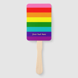 Leque Rainbow, Gay e simpatizantes