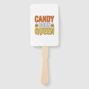 Leque Rainha do Candy Corn Design de Camiseta de Hallowe