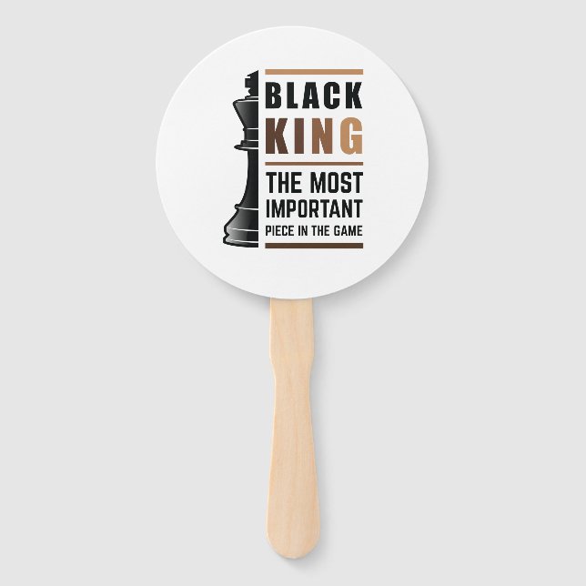 Leque Rei Negro O Mais Importante Peço No Jogo 2 (Frente)