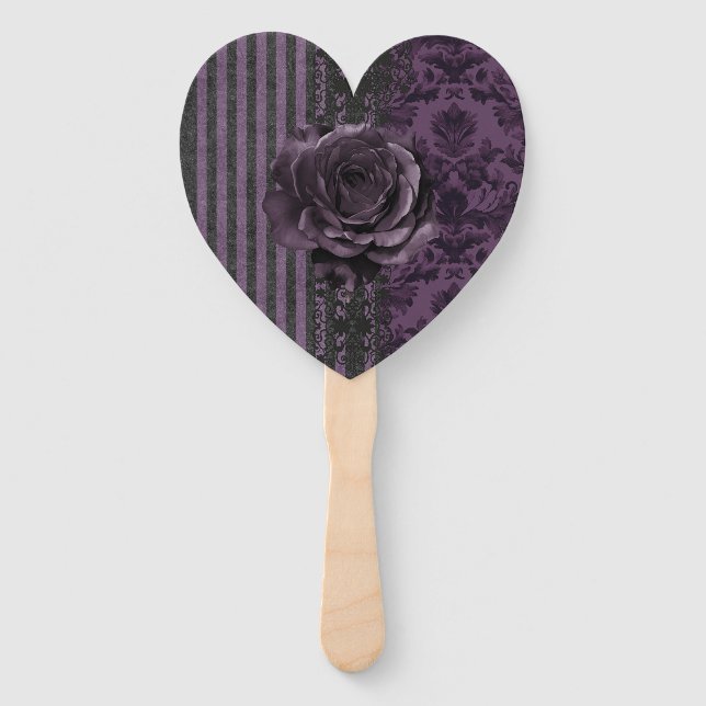 Leque Rosa do Halloween feminino (Frente)
