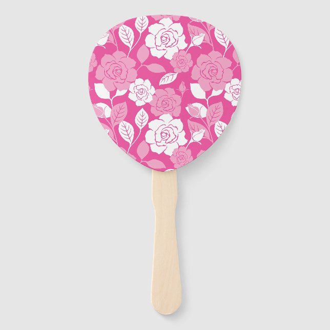 LEQUE ROSE PATTERN (PINK) (Frente)