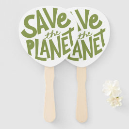 Leque Salve o Planeta Eco Design