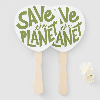 Leque Salve o Planeta Eco Design
