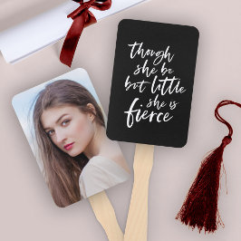 Leque Script de Cor Personalizado Pequeno, Mas Acertado,