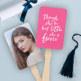 Leque Script de Cor Personalizado Pequeno, Mas Acertado,