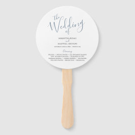 Leque Script Minimalista Único de Programas de Casamento