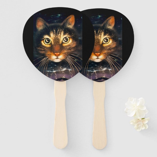 Leque Set of Fans (Frente e Verso)