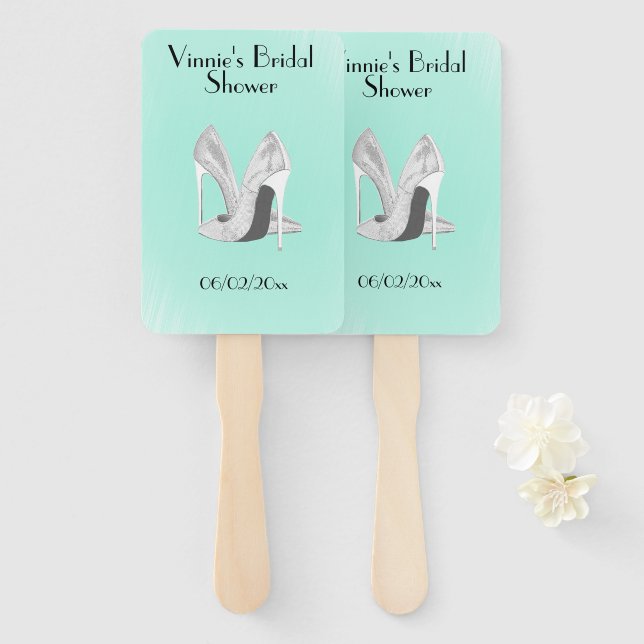 Leque Silver Heels no Mint Personal (Frente e Verso)