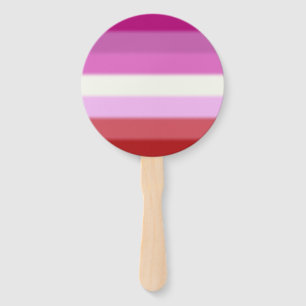 Leque Sinalizador do Orgulho Lésbico de Queda