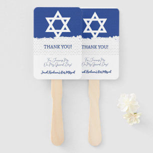 Leque Sinalizador Israelita Bar de Evento Judaico/Bat Mi