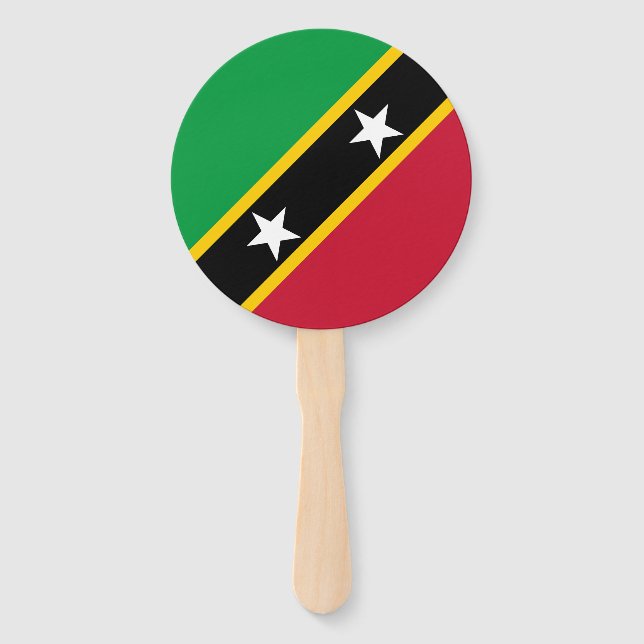 Leque Sinalizador santo Kitts e Nevis (Frente)