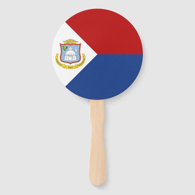 Leque Sint Maarten Flag (Frente)