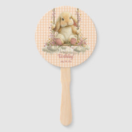 Leque Somebunny is Turning One Handheld Party Fans