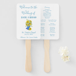 Leque Sunflower Charm Wedding