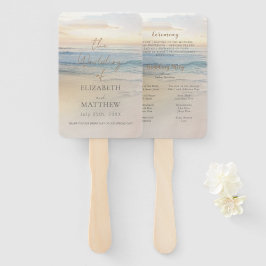 Leque Sunset Beach Wedding 