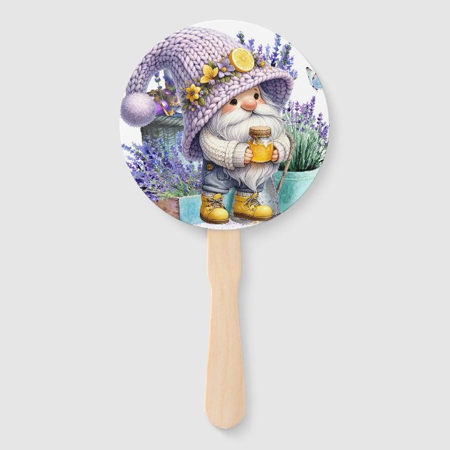 Leque Sweet Lavender Gnome (Frente)