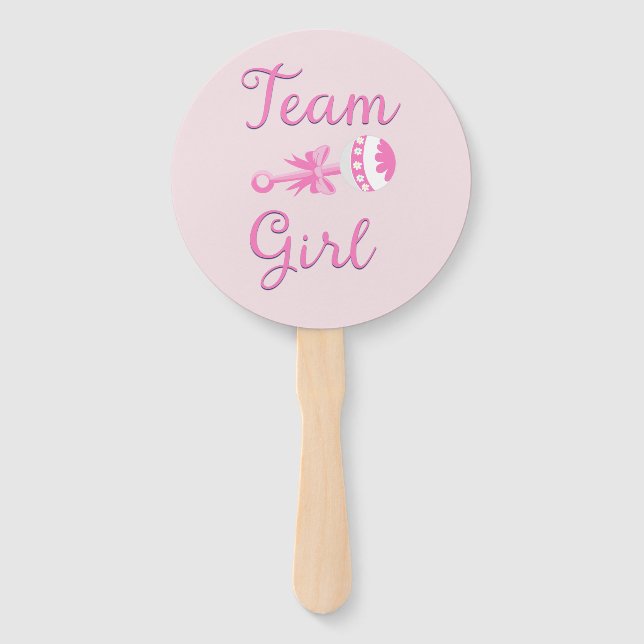 Leque Team Girl com Rattle (Frente)