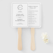 Timeline de Casamento de Folha Branca e Preta Mini