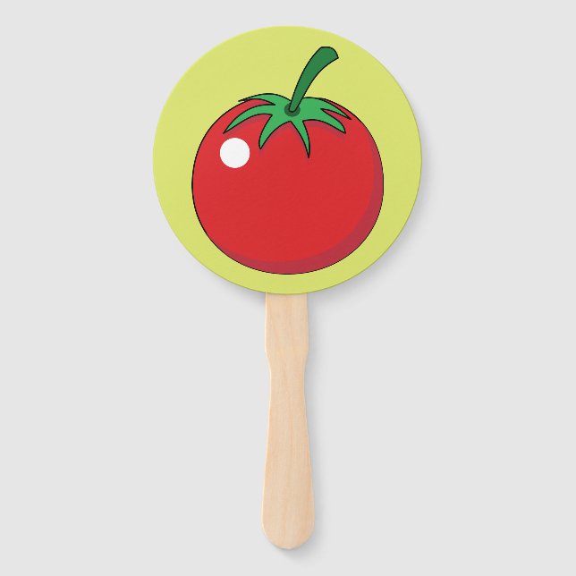 Leque Tomate Vermelho (Frente)