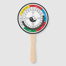 Leque Tradicional Chinês Corpo de Medicina Bloqueio T-Sh