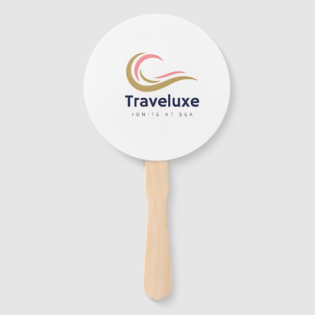 Leque Traveluxe Ignite at Sea Hand Fan (Frente)