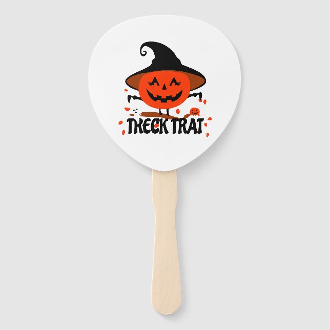 Leque Treck Trat Pumpkin sorrindo (Frente)