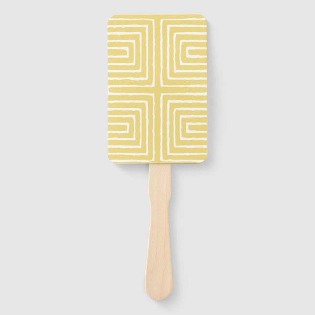 Leque Tribal Maze Pan African Patterne Lama Cloth (Frente)