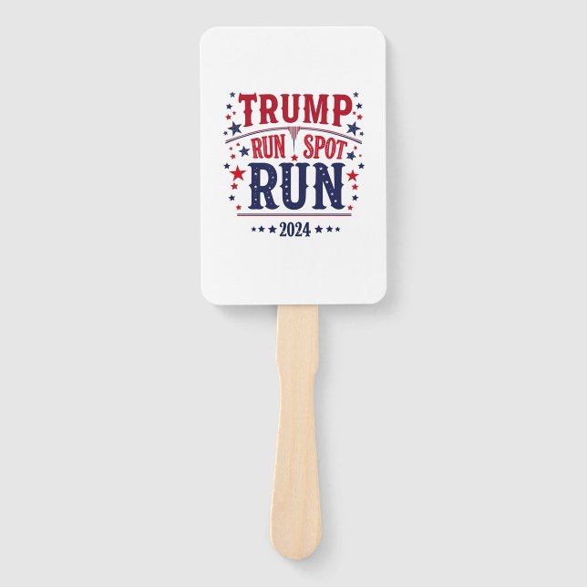 Leque Trump Run Spot Executar Debate Sobre Eleições Engr (Frente)