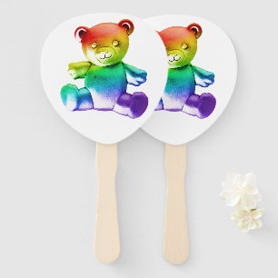 Leque Urso de pelúcia de metal polido SlipperyJoe's grad