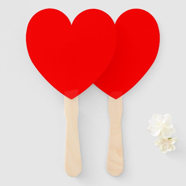 Leque Vental manual do Programa Red Heart (Frente e Verso)
