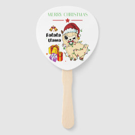 Leque Vental Mão de Lhama de Natal