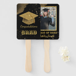 Leque Ventilador da Mão de Graduação elegante