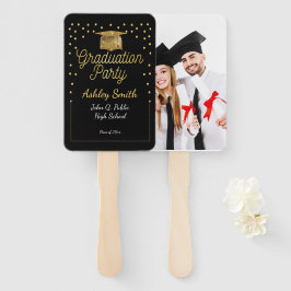 Leque Ventilador da Mão de Graduação elegante